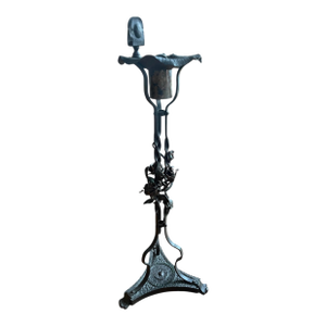 1920's Forged Iron Smoking Stand