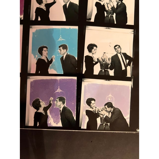 1960s Mid-Century Modern Contact Sheet Style Collage For Sale In Philadelphia - Image 6 of 7