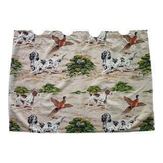 Vintage Bird Dog Hunting Fabric Panel - For Sale