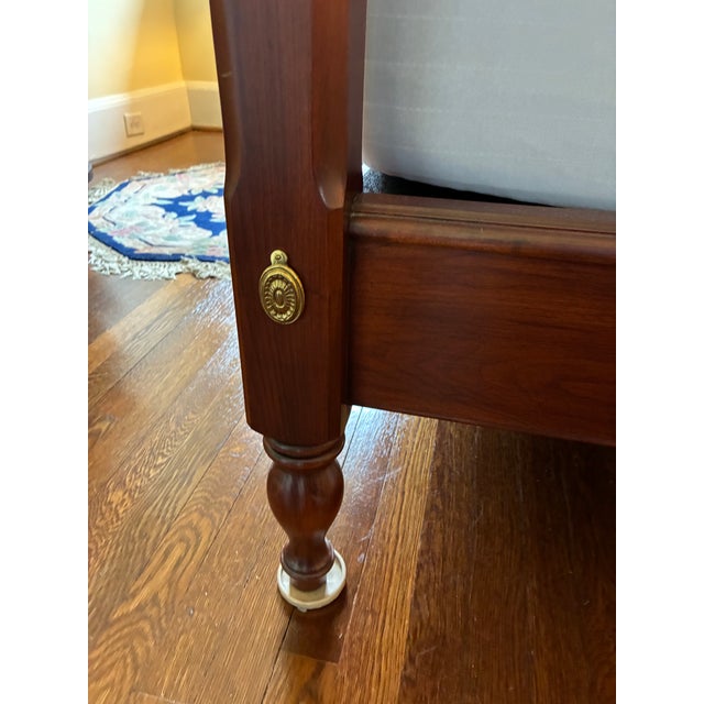 Traditional Henkel Harris Full Bed--Wild Black Cherry For Sale - Image 3 of 7