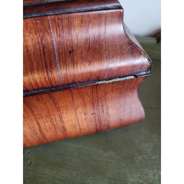 Wood 18th Century Dutch Tea Caddy For Sale - Image 7 of 12