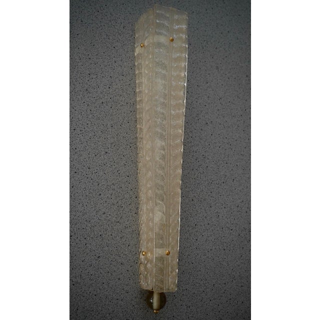 Gold Murano Art Glass Wall Light, 2000s For Sale - Image 9 of 9