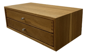 Model 128 Wall Console in Oak by Kai Kristianen for Aksel Kjersgaard, Denmark, 1960s