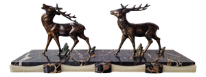 Deer Figurine in Brass