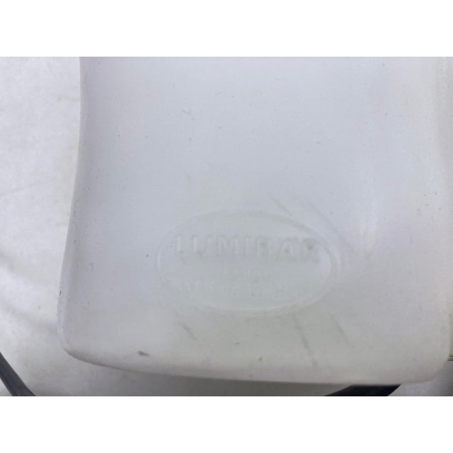 Large floor lamp from the 1990s, designed by Heinz Klein and Hans-Georg Leidig, single-bulb, E27 socket. Cable without...