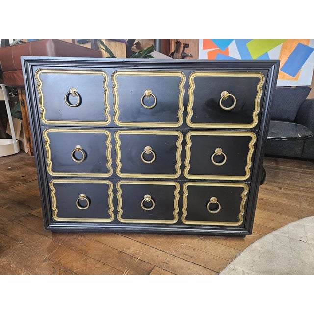 Mid 20th Century Dorothy Draper Espana Style Hollywood Regency Chest Dresser For Sale - Image 5 of 16