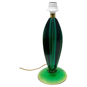 Italian Glass Table Lamp attributed to Flavio Poli, 1960s