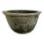 Primitive Limestone Hand-Carved Vessel Bowl For Sale