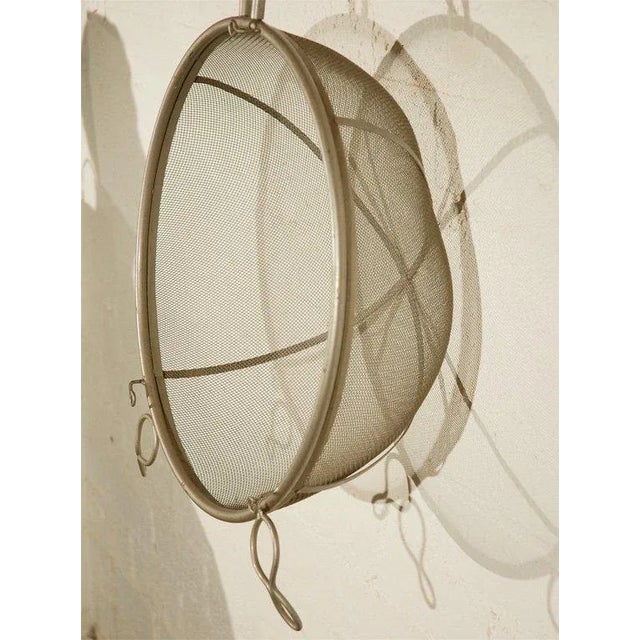 1970s Curtis Jere Overly Large Tea Strainer For Sale - Image 9 of 10