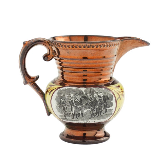 Historic Staffordshire Copper Luster Milk Jug, C. 1825 For Sale In Chicago - Image 6 of 10