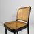 Czechoslovak Modern Straw and Black Wood Chairs 811 by Joseph Hoffmann for Drevounia, 1980s, Set of 6 For Sale - Image 6 of 15