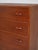 Mid-Century Modern Tall Vintage Danish Teak Chest of Drawers, 1960s For Sale - Image 3 of 12