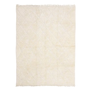 Large Hand-Knotted Wool Premium Rug by Azele Studio For Sale