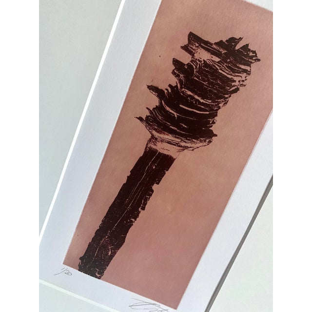 2013 "Untitled" Photogravure With Chine-Collé by Henrieke Strecker For Sale - Image 9 of 11