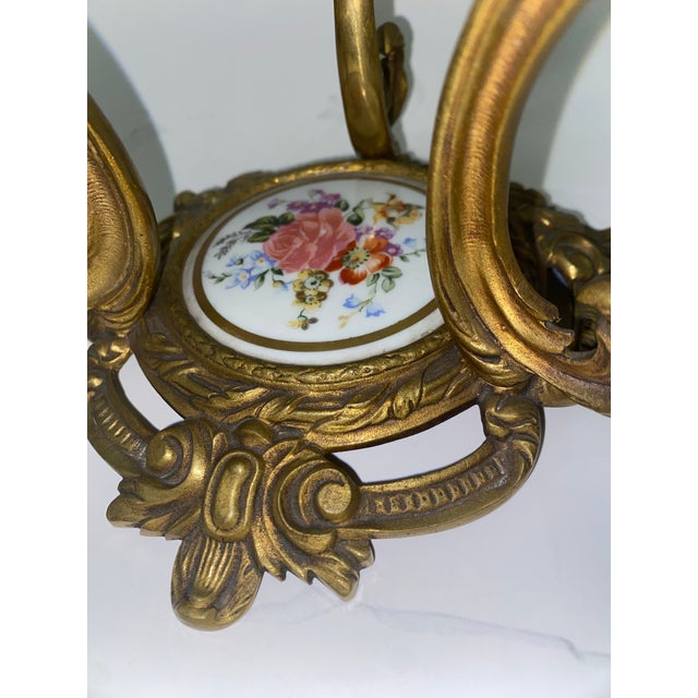 French Ormolu Mounted Sevres Porcelain Centerpiece For Sale - Image 10 of 12