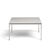 Florence Knoll Mid Century Chrome and Marble Top Coffee Table This coffee table measures: 35.5 wide x 35.5 deep x 19.25...