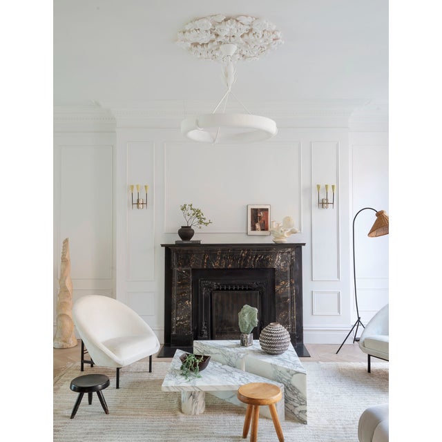 Atelier Demiurge Flora Ottilia in Plaster as seen in this AD published Brooklyn townhouse.