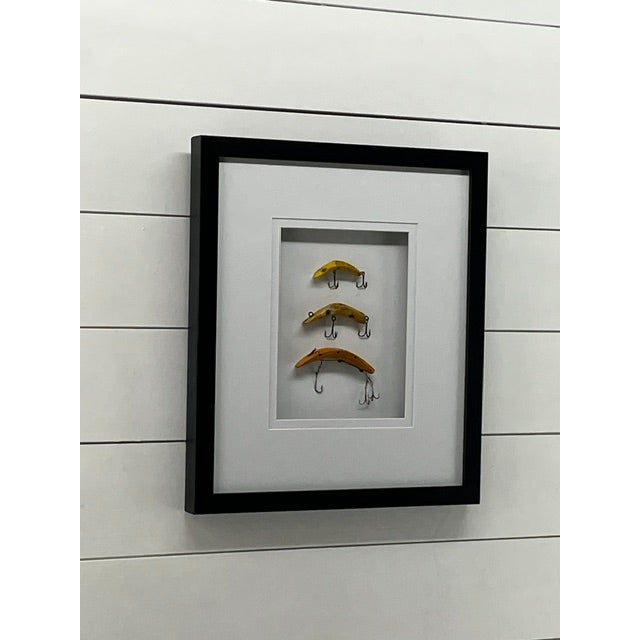 Modern Vintage Framed Fishing Lures For Sale - Image 3 of 4