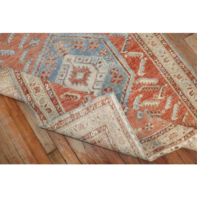 Tribal Early 20th Century Tribal Persian Malayer Runner - 3'5" x 10'4" For Sale - Image 3 of 9