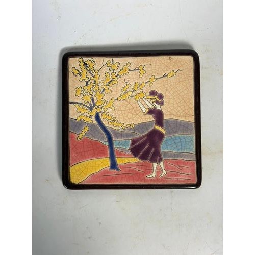 1940s Vintage French Serving Tray, 1940 For Sale - Image 5 of 14