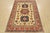 Farmhouse Kazak Rug 5’8” X 7’7” Beige Wool Tribal Hand-Knotted Oriental Carpet For Sale - Image 3 of 12