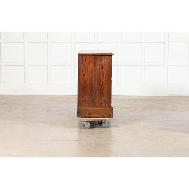 Wood 19th Century English Pine Campaign Drawers, 1890 For Sale - Image 7 of 16