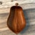Vintage teak bowls -unique wood grain in each. Perfect addition to an appetizer spread or charcuterie board.
