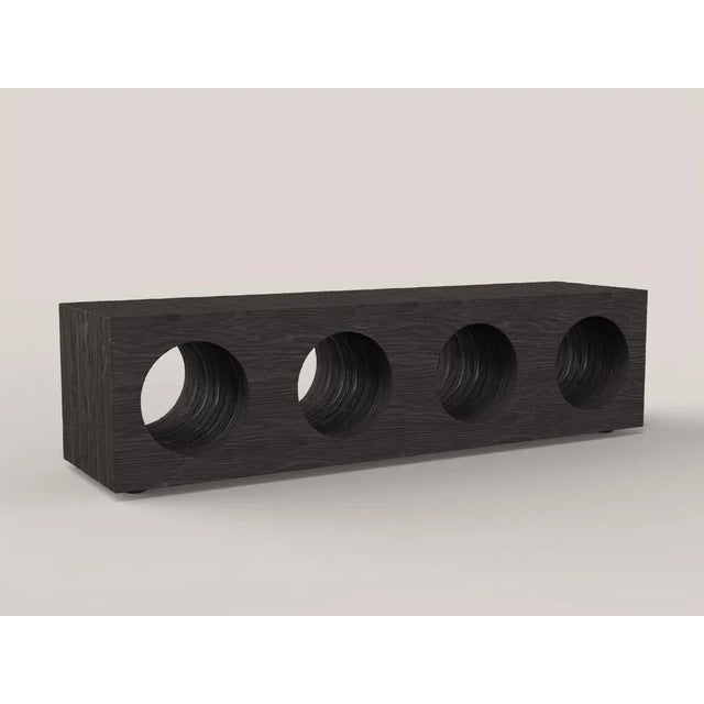 Coda v2 bench by edizione limitata limited edition of 150 pieces. Signed and numbered. Dimensions: d 37 x w 148 x h 39 cm....