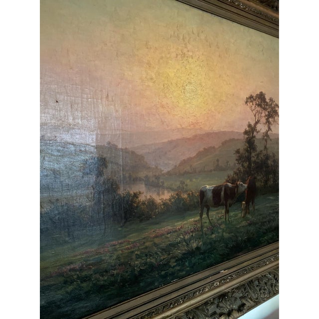 Felix Planquette XL Oil on Canvas 1906 For Sale - Image 14 of 14