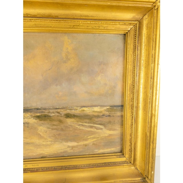 Mid 19th Century 19th Century English Oil Painting Seascape Study Attributed to Henry Moore R. A. For Sale - Image 5 of 13