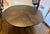 Art Deco Restoration Hardware Addison Round Jupe Extension Dining Table (Black Oak) For Sale - Image 3 of 5