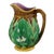 George Jones Majolica Lily on Barrel Jug For Sale