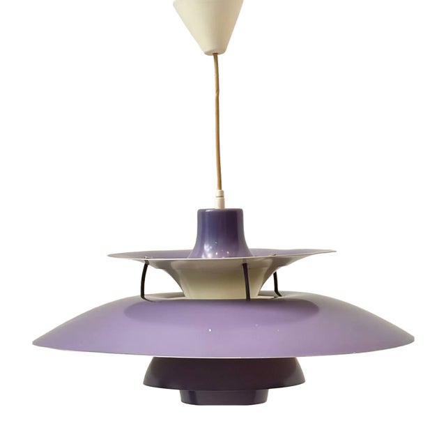 PH 5 Pendant Lamp by Poul Henningsen for Louis Poulsen, Denmark, 1970s For Sale