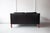 Mid-Century Modern Danish Black Leather Two-Seater Sofa, 1960s For Sale - Image 3 of 6