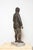 Paint Antique Polychrome Wood and Gesso Statue of Saint Isidore For Sale - Image 7 of 14
