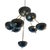 Mid-Century Modern Vintage Hanging Lamp by Gino Sarfatti, 1950s For Sale - Image 3 of 6