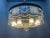 1940s Large Vintage Italian Bronze and Murano Glass Rod Pendant Light, 1940s For Sale - Image 5 of 15