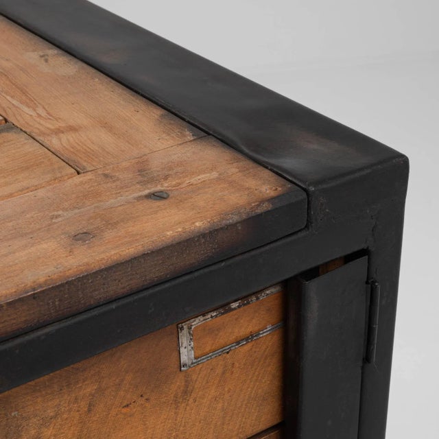 Vintage Czech Industrial Workbench For Sale - Image 12 of 12