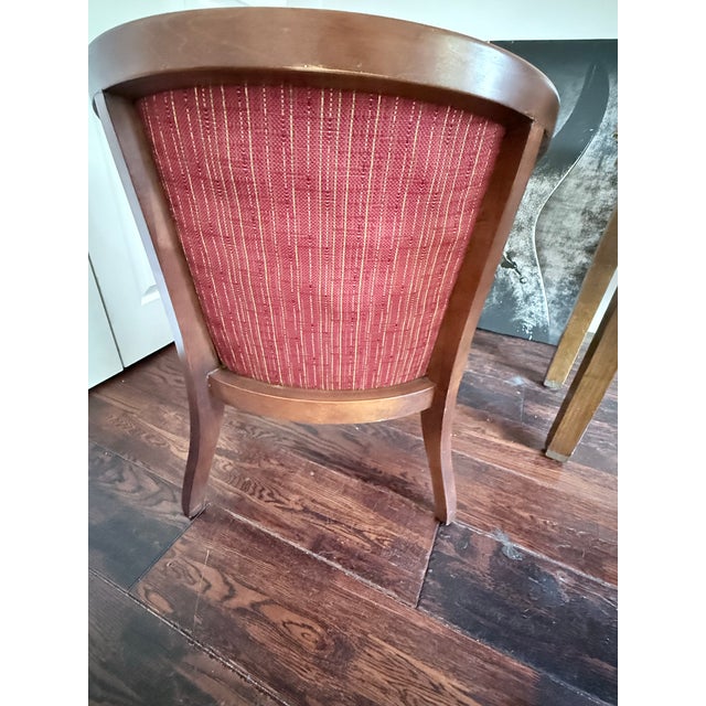 Mid-Century Hollywood Regency Hammary Cane Barrel-Back Chairs - A Pair For Sale - Image 12 of 12
