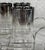 1980s Mid-Century Chrome Silver Fade Tall Liquor Glass & Coaster Bar Serving Set - 13 pcs For Sale - Image 13 of 13