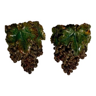 Vintage Hanging Grape Clusters - Perfect for the Wine Cellar For Sale