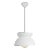 Christiane Lemieux by Visual Comfort Studio Beaunay 1-Light Medium Pendant in Plaster Matte White For Sale