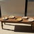 Gray Small Trinket Tray in Speckled Beige Petrified Wood For Sale - Image 8 of 18