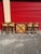Mid-Century Modern 1960s Stakmore Folding Dining Set W/ Cane Back Chairs – Compact Dining / Breakfast Nook For Sale - Image 3 of 6