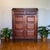 Antique solid black walnut cabinet/hutch, circa 1860’s. Because of its high quality workmanship this would have been for...