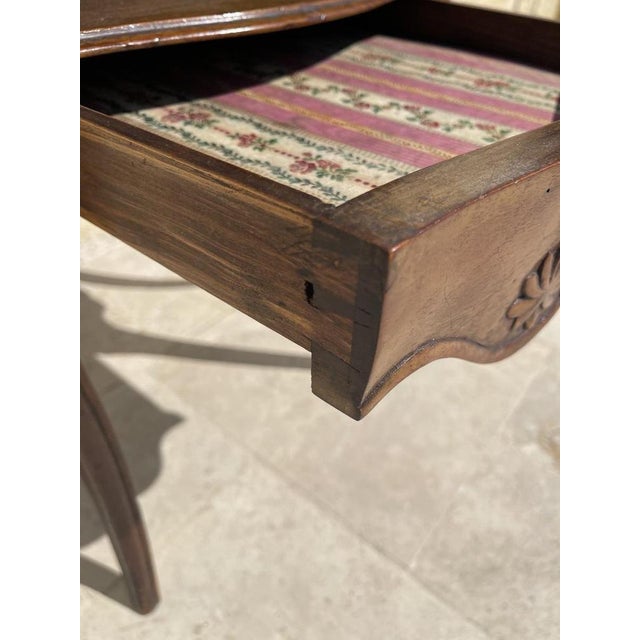Louis XV Walnut Bedside Table For Sale - Image 10 of 13