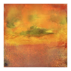 Contemporary Abstract Oil on Panel Painting "Chelleneshin 50" by Yari Ostovany