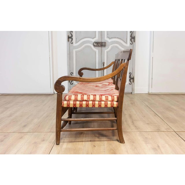 Neoclassical 19th Century French Sofa Bench Circa 1820 For Sale - Image 3 of 9