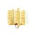 Mid-Century Modern Scandinavian Glass and Brass Wall Lamp by Jakobsson for Orrefors & MPR, 1960s For Sale - Image 9 of 9