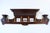 Antique Dutch Renaissance Revival Delft Blue Tiles Brass Coat Rack, 1890 For Sale - Image 6 of 10